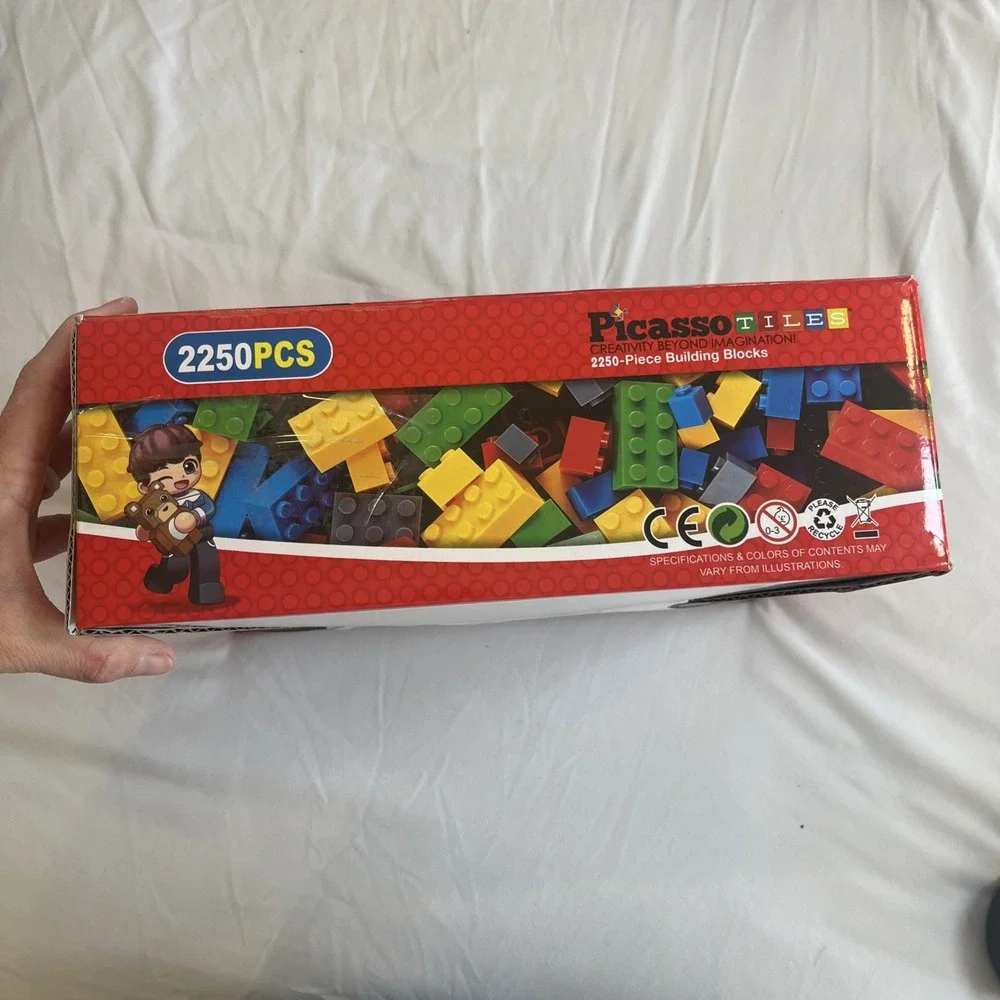 Picasso Tiles Building Blocks Steam 2250‎ Pieces